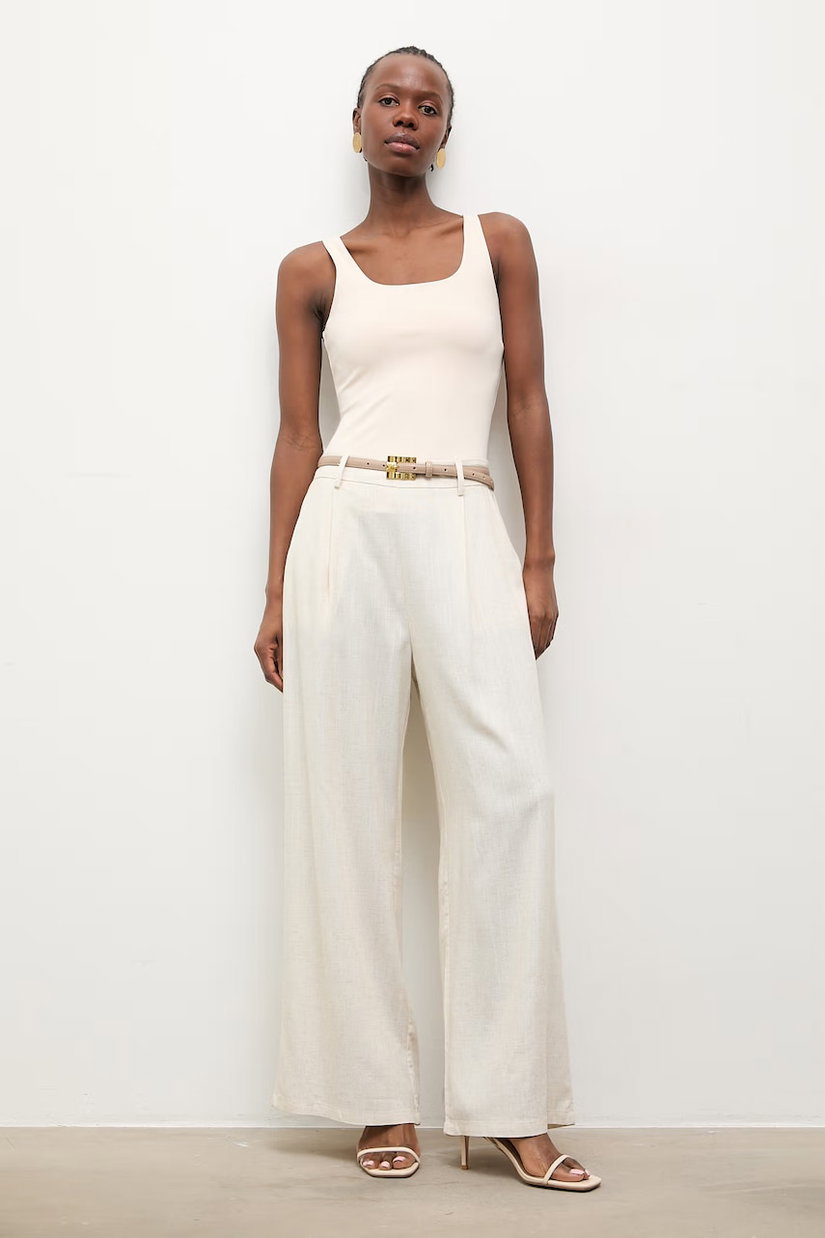 Answear.LAB pantaloni pentru femei, cu in