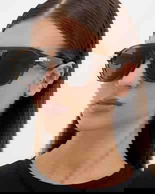 Michael Kors ochelari de soare aviator pentru femei