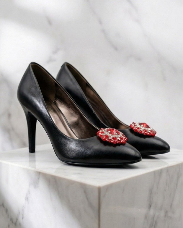 Accesorii pentru pantofi/Încălțăminte- Red Cristal