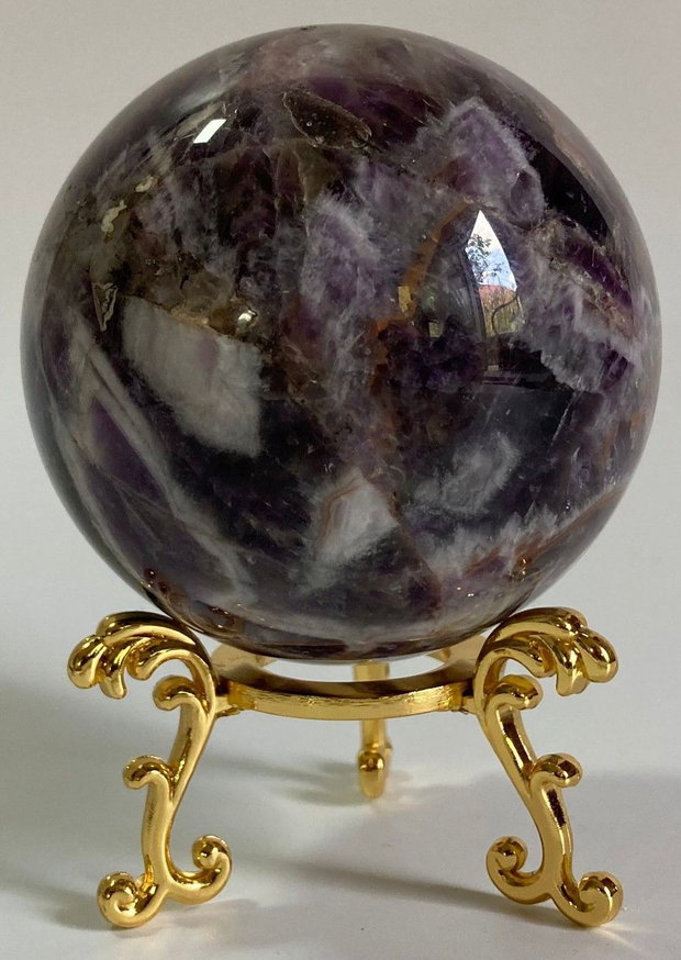 Ametist Dream (Chevron) - Sfera piatra semipretioasa