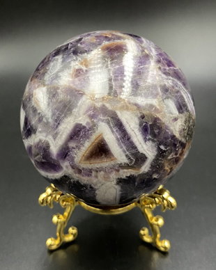 Ametist Dream (Chevron) - Sfera piatra semipretioasa