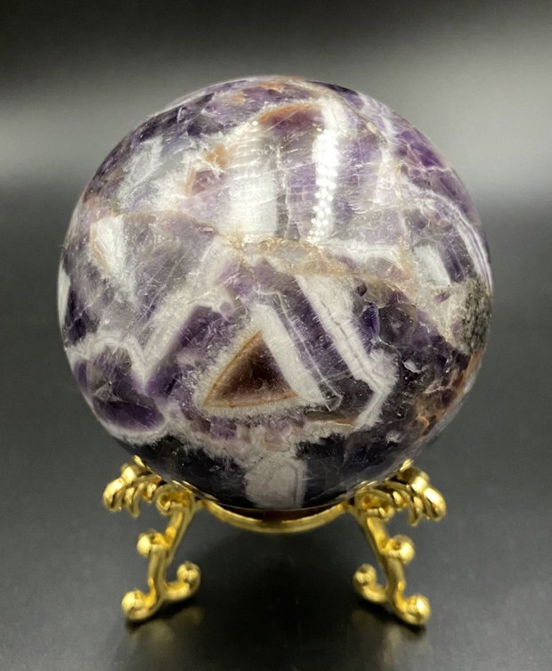 Ametist Dream (Chevron) - Sfera piatra semipretioasa