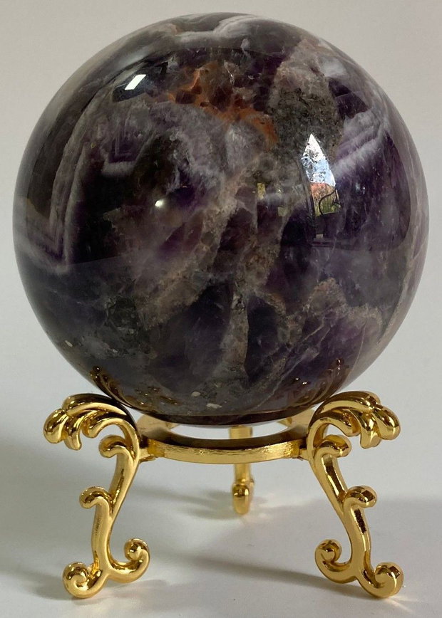 Ametist Dream (Chevron) - Sfera piatra semipretioasa