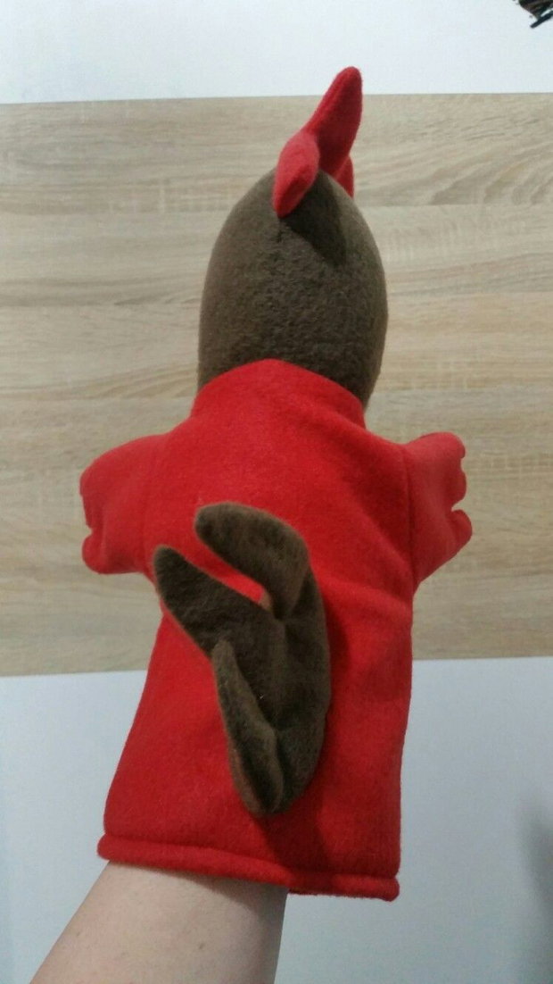 Cocoșul-Păpușă de mână/marionetă-Jucărie educativă pentru copii, Teatru de povești-Tamira