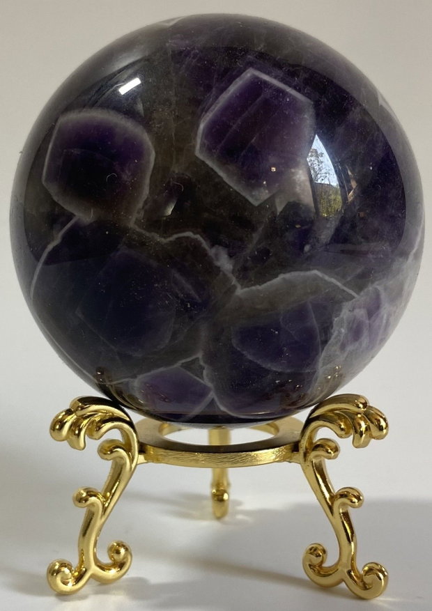 Ametist Dream (Chevron) - Sfera piatra semipretioasa
