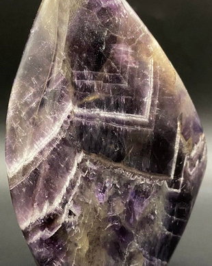 Ametist Dream (Chevron) - Sculptura piatra semipretioasa