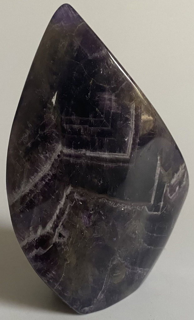 Ametist Dream (Chevron) - Sculptura piatra semipretioasa