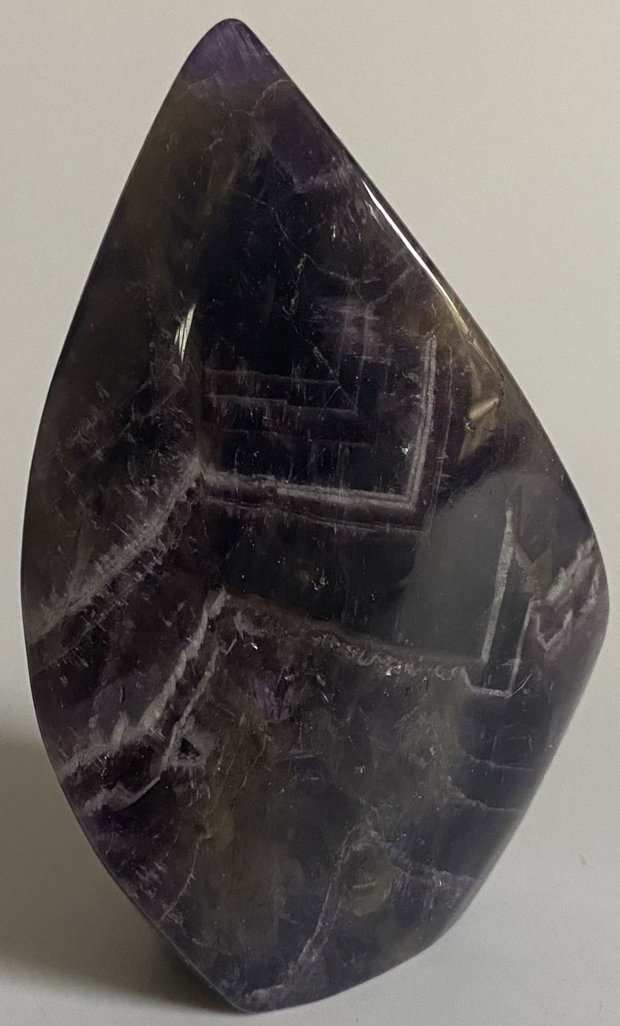 Ametist Dream (Chevron) - Sculptura piatra semipretioasa