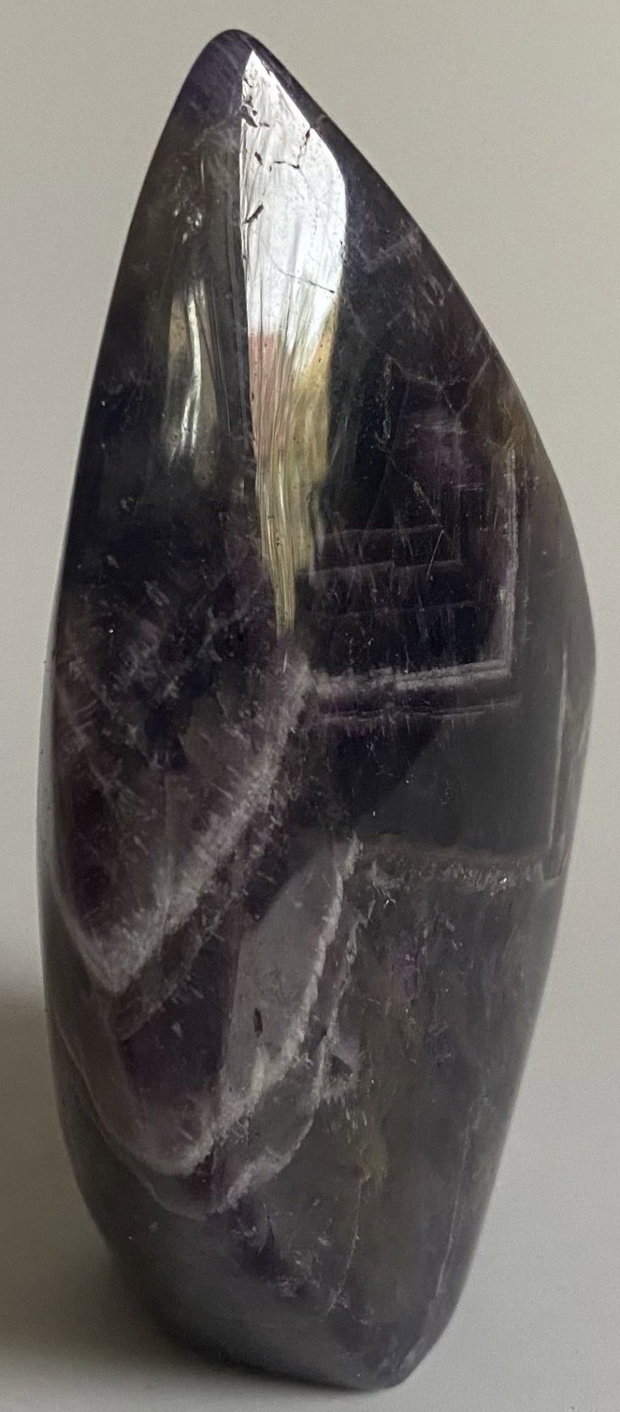 Ametist Dream (Chevron) - Sculptura piatra semipretioasa