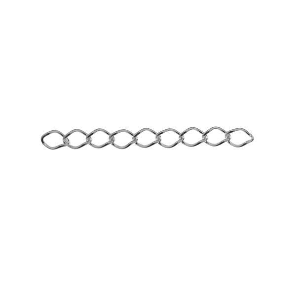 Extensie argint 5 cm, simpla