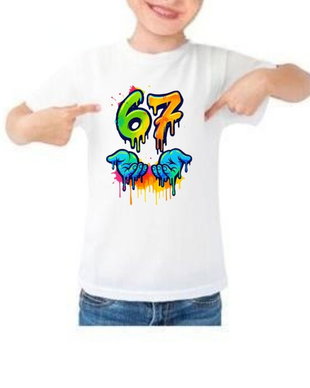 Tricou copii personalizat ,, 67"