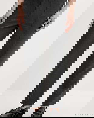 Filling Pieces pantaloni de lână Coach Twill Wool