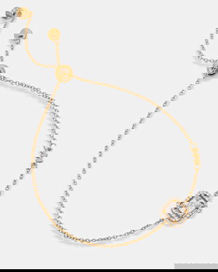 Michael Kors brățară pentru femei argint placat cu aur zirconiu cubic