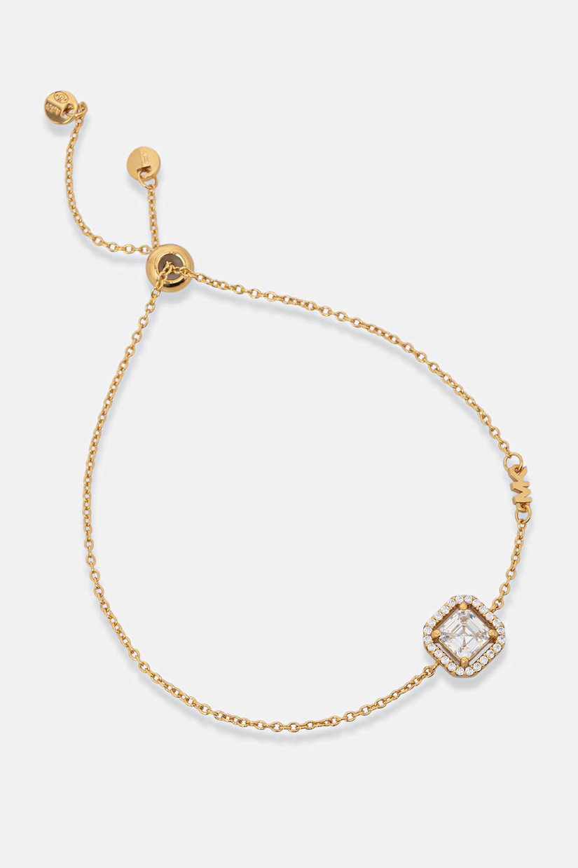 Michael Kors brățară pentru femei argint placat cu aur zirconiu cubic