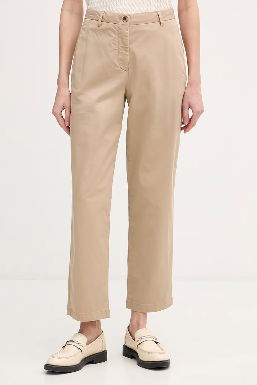 Tommy Hilfiger pantaloni pentru femei, cu bumbac