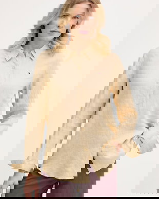 Tommy Hilfiger cămașă de damă din in