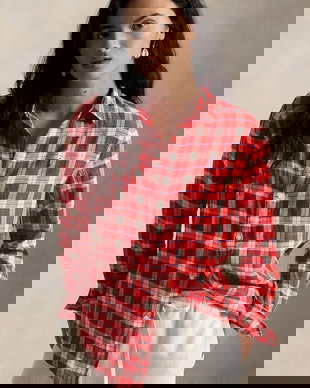 Polo Ralph Lauren cămașă femei din in