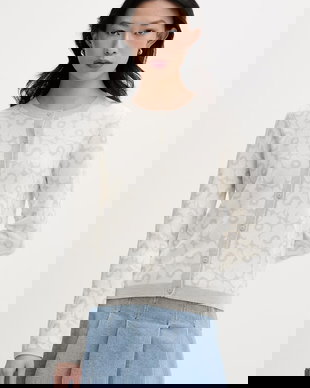 Marimekko cardigan de damă cu amestec de lână