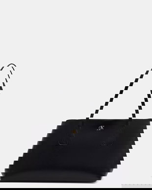 Calvin Klein geantă shopper pentru femei, cu imitație de piele