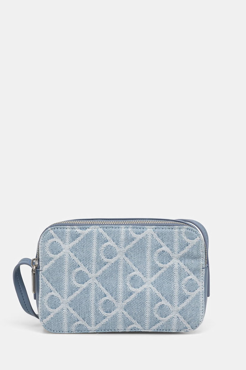 Calvin Klein geantă crossbody pentru femei, din denim