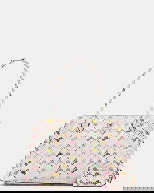 Guess geantă shopper pentru femei, cu imitație de piele PATSIE