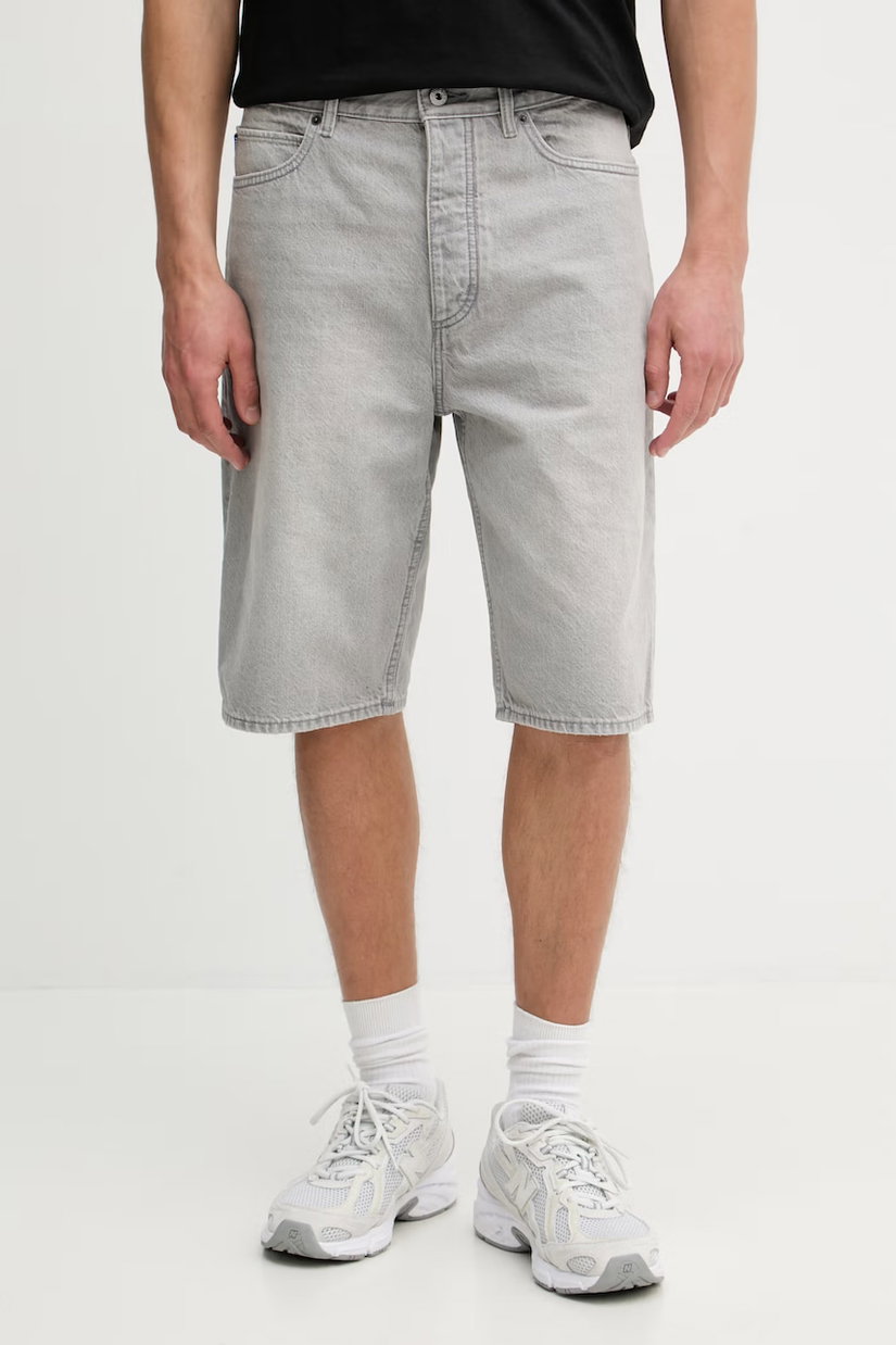 HUGO Blue pantaloni scurți pentru bărbați Skate shorts