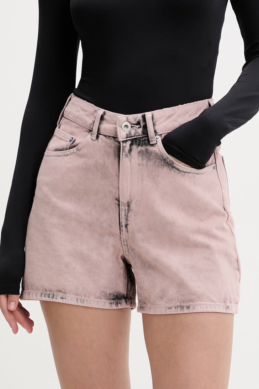 Karl Lagerfeld Jeans pantaloni scurți pentru femei, din denim