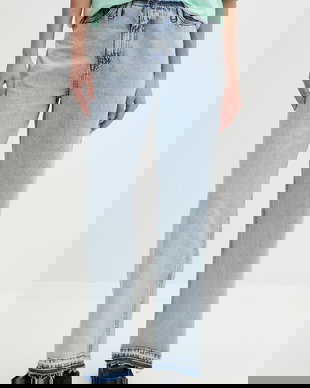 HUGO Blue blugi loose pentru femei Leni_7_B