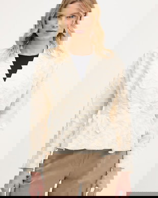 Hoss Intropia sacou pentru femei, din bumbac