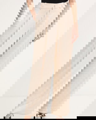 Mos Mosh pantaloni pentru femei, cu amestec de in Coleen