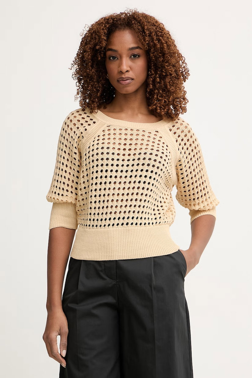 Twinset pulover pentru femei, cu bumbac