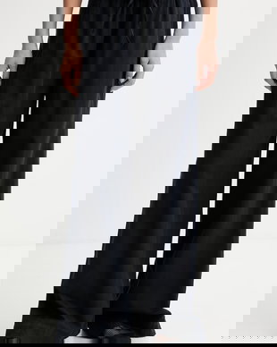 Marc O'Polo pantaloni wide leg pentru femei, cu amestec de in