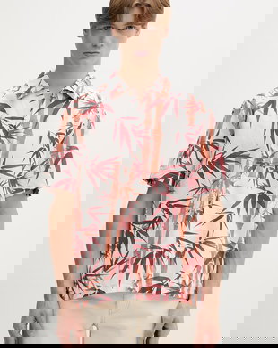 Marc O'Polo cămașă pentru bărbați, cu amestec de in