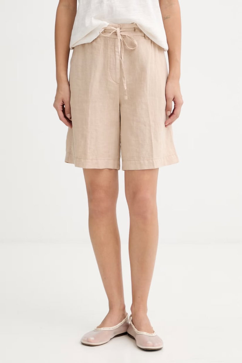 Marc O'Polo pantaloni scurți pentru femei, din in