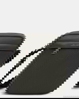 Calvin Klein borsetă de umăr pentru bărbați, cu imitație de piele