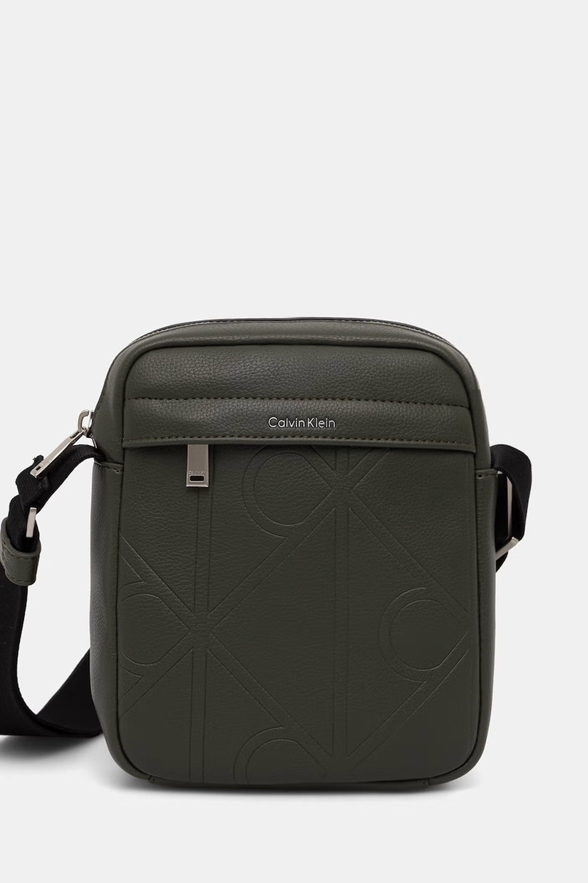 Calvin Klein borsetă de umăr pentru bărbați, cu imitație de piele