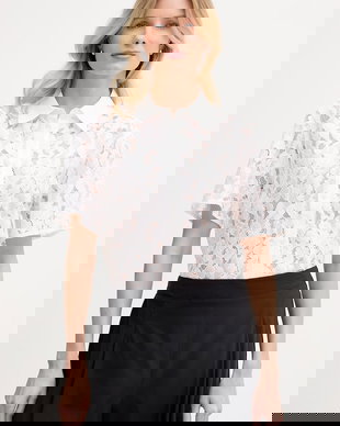 Mos Mosh cămașă pentru femei, din dantelă Lia