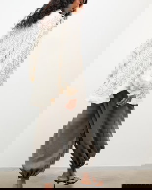 Answear.LAB sacou pentru femei, din in