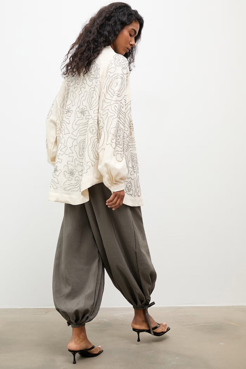 Answear.LAB sacou pentru femei, din in