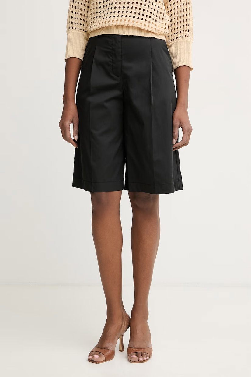 Patrizia Pepe bermude pentru femei, cu bumbac