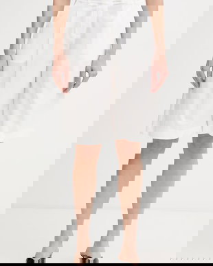 Patrizia Pepe bermude pentru femei, cu bumbac