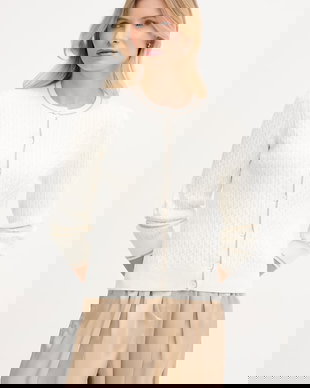 Lacoste cardigan pentru femei, cu bumbac