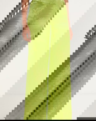 Retrofete pantaloni pentru femei, cu amestec de mătase Antoinette