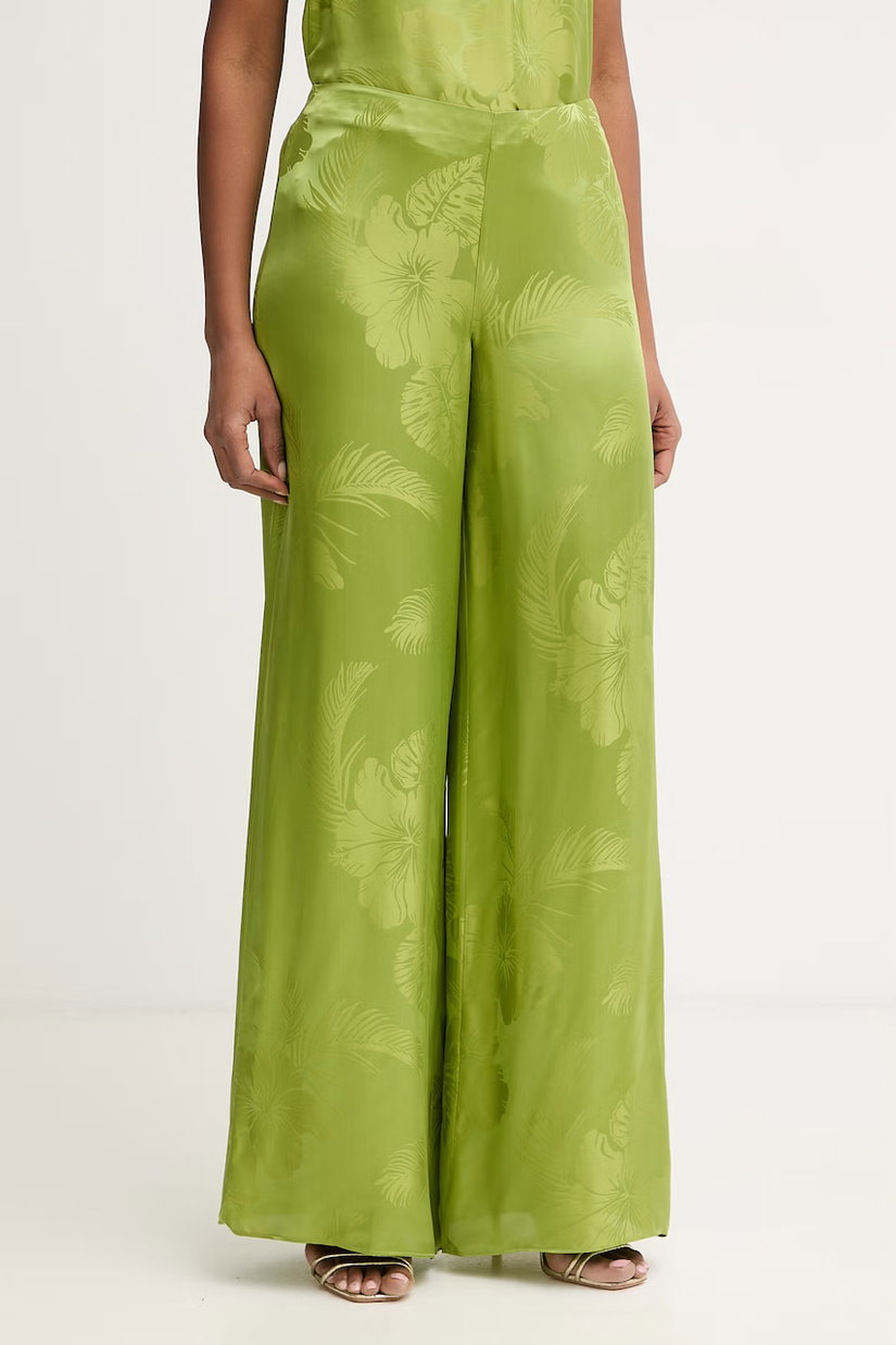 Retrofete pantaloni pentru femei, cu amestec de mătase Antoinette