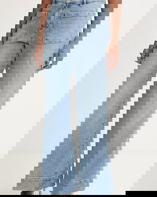 MICHAEL Michael Kors blugi bootcut pentru femei