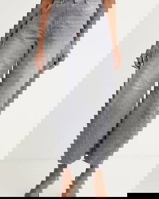 Haveone blugi relaxed fit pentru femei