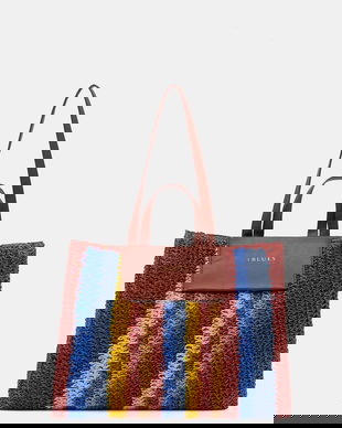 iBlues geantă de plajă pentru femei împletită ARCA