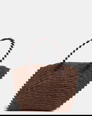 Marella geantă de plajă pentru femei, cu imitație de piele Emme by Marella