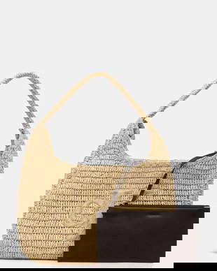 Calvin Klein geantă shopper pentru femei împletită