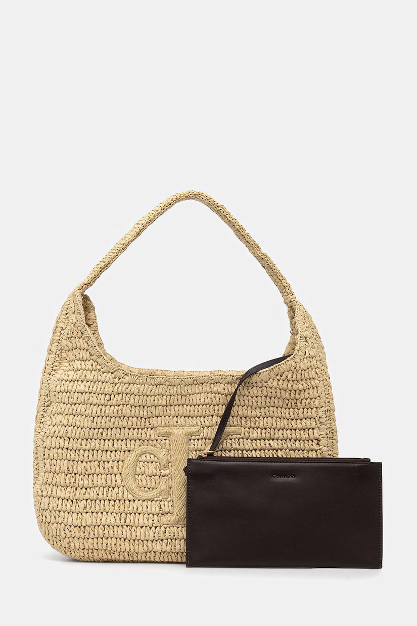 Calvin Klein geantă shopper pentru femei împletită